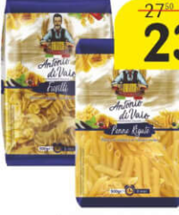 Paste Făinoase "Antonio di Vaio" în sortiment 500g