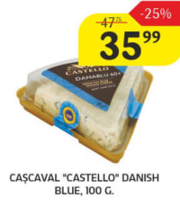 Cascaval Castello Danish Blue, 100 g