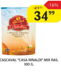 Cascaval Casa Rinaldi Mix Ras, 100 g