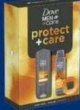 Dove Cadou MEN + CARE PROTECT (Gel de Duș 250ml + Deodorant 150ml) + Portmoneu Gratis