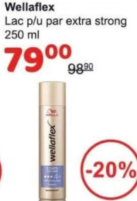 Wellaflex Lac p/u par extra strong 250 ml