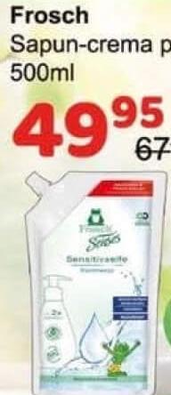 Frosch Sapun-crema p/u copii 500ml