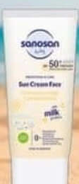 Sanosan Cremă solară SPF 50+ pentru bebeluși 30ml