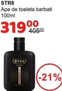 STR8 Apa de toaleta barbati 100ml