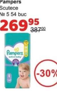 Pampers Scutece № 5 54 buc