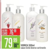 VIORICA săpun lichid diverse sortimente 500ml