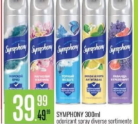 SYMPHONY odorizant spray 300ml