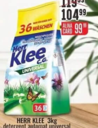 Herr Klee detergent automat universal 3kg