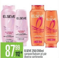 L'Oreal Elseve șampon/balsam pt păr 250/200ml diverse sortimente