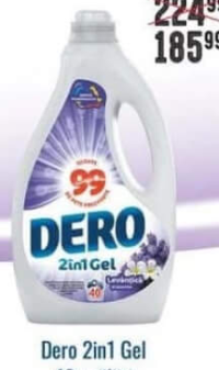 Dero 2in1 Gel 40 spălări