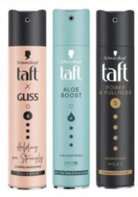 Taft 250ml fixativ spray diverse sortimente
