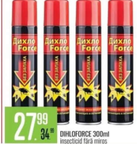 DIHLOFORCE insecticid fără miros 300ml