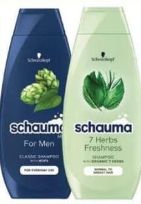 Schauma 350/400ml șampon p/u păr diverse sortimente