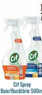 Cif Spray de curățat Baie/Bucătărie 500ml