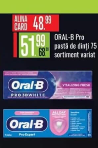 ORAL-B Pro pastă de dinți 75 ml sortiment variat