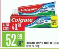 COLGATE TRIPLE ACTION pastă de dinți 150ml