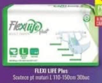 Flexilife Plus Scutece pentru maturi L 110-150cm 30buc