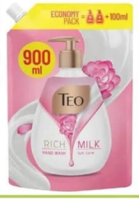 Teo 900ml săpun lichid rezervă diverse sortimente