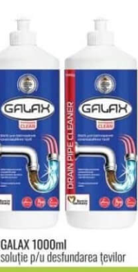 GALAX soluție pentru desfundarea țevilor 1000ml