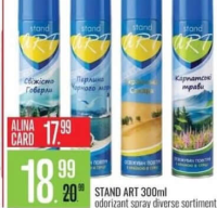STAND ART odorizant spray 300ml