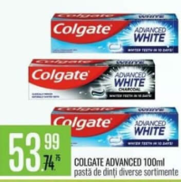 COLGATE ADVANCED pastă de dinți diverse sortimente 100ml