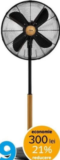 ufesa Ventilator de podea MASACHUSETS 50W Ø 40cm 3 viteze
