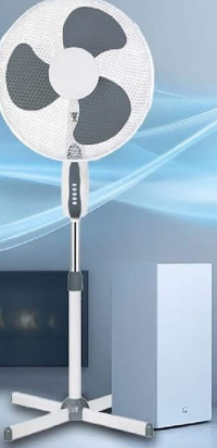 MAGNUM Ventilator de podea LEFS-40-01AW 45W Ø 40cm 3 viteze