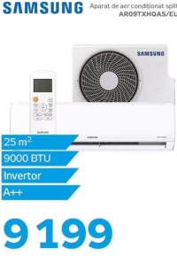 Samsung Aparat de aer condiționat split AR09TXHQAS/EU 9000 BTU