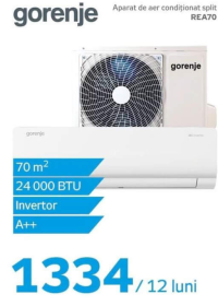 gorenje Aparat de aer condiționat split REA70 / 12 luni