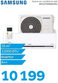 Samsung Aparat de aer condiționat split AR12TXHQAS/EU 12000 BTU