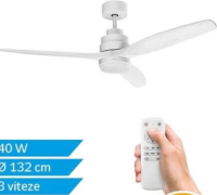 ufesa Ventilator de tavan Nepal Blanco Blanco (058479) 40W Ø 132cm 3 viteze