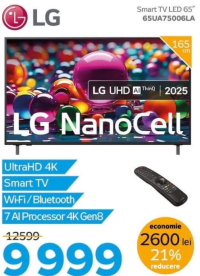 LG Smart TV LED 65" 65UA75006LA