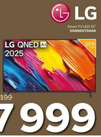 LG Smart TV QNED 50" 50QNED70A6A