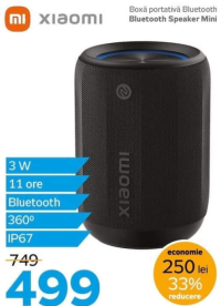 Xiaomi Boxă portativă Bluetooth Bluetooth Speaker Mini