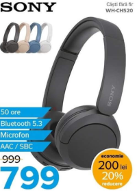 Sony WH-CH520 Căști fără fir