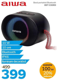 Aiwa Boxă portativă Bluetooth BST-330RD