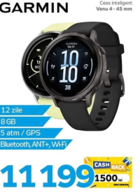 Garmin Ceas inteligent Venu 4 - 45 mm