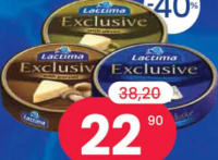 LACTIMA EXCLUSIVE Brânză topită, procesată porționată, Sortiment variat, 140 grame