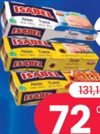 ISABEL Ton, Sortiment variat, 3x80 grame