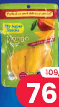 My Super Snack Mango deshidratat 300g