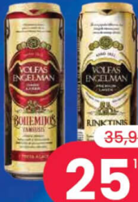 VOLFAS ENGELMAN Bere Bohemijos/Rinktinis, C/M, 0.568 litri