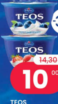 TEOS Iaurt grecesc sortiment variat 140g