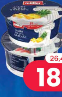 MULLER Iaurt grecesc sortiment variat 140g