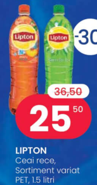LIPTON Ceai rece, Sortiment variat, PET, 1.5 litri