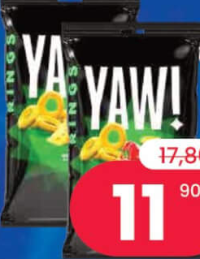 Yaw Pufuleți din porumb sortiment variat 60g