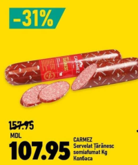 Carmez Servelat Țărănesc semiafumat kg