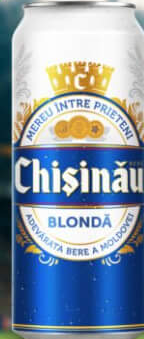 Chisinau Bere blondă c/m 0.5L