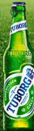 Tuborg Green Bere blondă st 0.5L