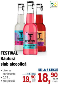 Festival Băutură slab alcoolică 0,33 L