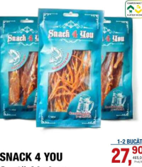 Snack 4 You Gustări la bere diverse sortimente 60g 1-2 buc